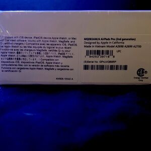 AirPods Pro (2nd Generation) - Original Packaging and Accessories